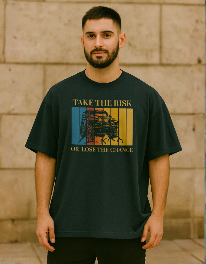 Take the Risk – Classic Oversized Tee