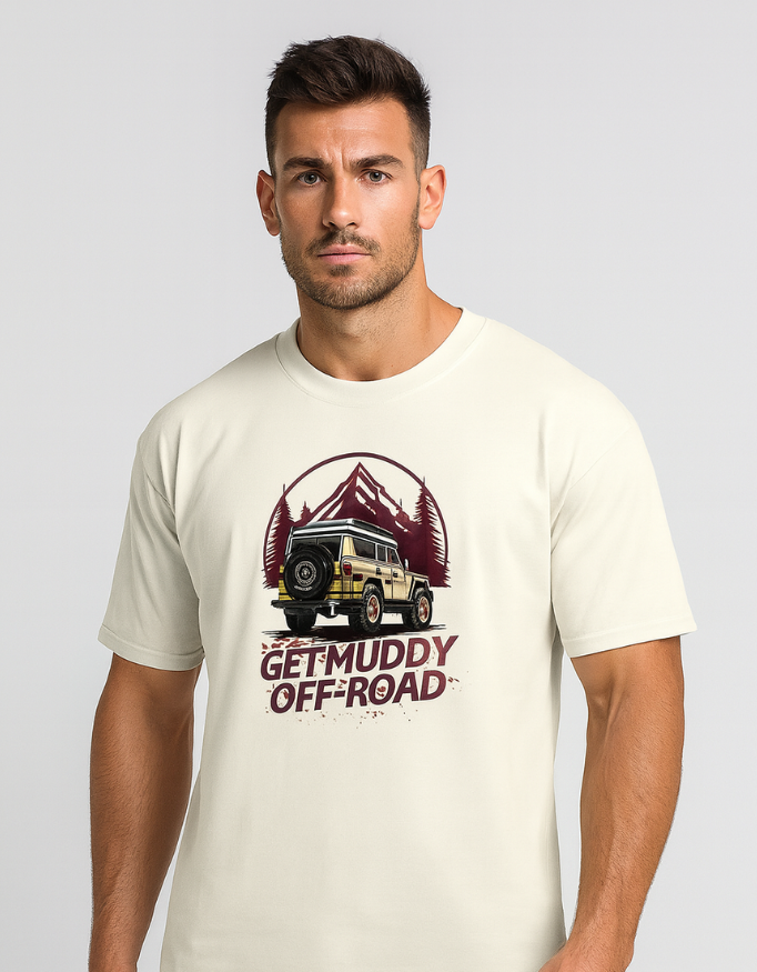 Muddy Off-Road – Classic Oversized Tee