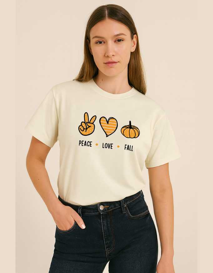 Peace Love Fall – Classic Tee