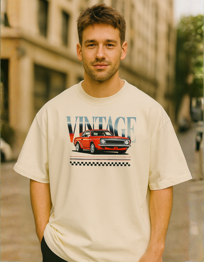 Vintage Ride – Classic Oversized Tee