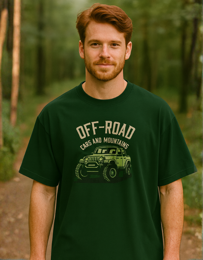 Off-Road Adventure – Classic Oversized Tee