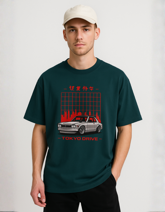 Tokyo Drive – Classic Oversized Tee