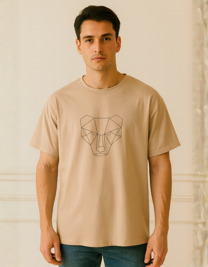 Geometric Bear – Classic Tee
